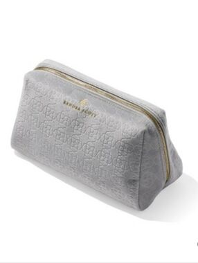 New!Kendra Scott Large Filigree Embossed Cosmetic Pouch/Case Cottagecore Y2K